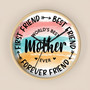 Cherish Her Every Moment - Personalized Wall Clock for Mom