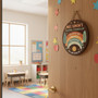 Inspiring You Matter Rainbow Teacher Round Wood Sign