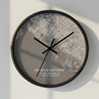 Map Your Love Story - Personalized Wall Clock Anniversary Gift