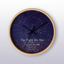 Night We Met Star Map Anniversary Personalized Wall Clock