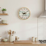 Vintage Style Kitchen Personalized Wall Clock With Your Name
