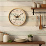 Vintage Style Kitchen Personalized Wall Clock With Your Name