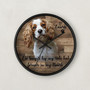 Honoring Your Pet - Personalized Wall Clock Memorial Portrait