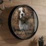 Honoring Your Pet - Personalized Wall Clock Memorial Portrait