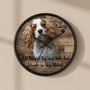 Honoring Your Pet - Personalized Wall Clock Memorial Portrait