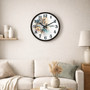 Vibrant Splash Kitten Art - Unique Personalized Wall Clock