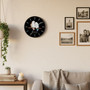 Couples Lovebirds Keepsake - Personalized Wall Clock