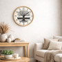 Family Roots - Custom Name Tree of Life Personalized Wall Clock