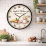 Grandma's Kitchen Joy - Personalized Wall Clock Keepsake