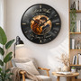 Timeless Hits - Couple Photo Vinyl Record Personalized Wall Clock