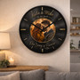 Timeless Hits - Couple Photo Vinyl Record Personalized Wall Clock