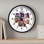 Cherished Memories Photo Collage Personalized Wall Clock