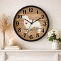 Cherished Pet Portrait - Personalized Wall Clock for Dog Lovers