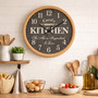 Heart of the Home - Custom Kitchen Personalized Wall Clock