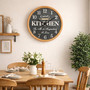 Heart of the Home - Custom Kitchen Personalized Wall Clock