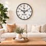 Heart of the Home - Personalized Wall Clock with Family Name