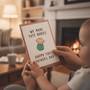 Celebrating His First Father's Day Greeting Card - New Dad Gift