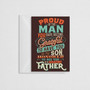 Heartfelt Father's Day Greeting Card for a Special Son