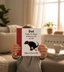 Heartfelt Father's Day Greeting Card from the Whole Family & Pup