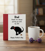 Heartfelt Father's Day Greeting Card from the Whole Family & Pup