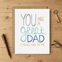 Hilarious Best Dad Ever Greeting Card - Perfect for Father's Day