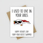 Hilarious Father's Day Greeting Card - Funny Dad Birthday Gift Hilarious Father's Day Greeting Card - Funny Dad Birthday Gift