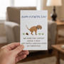 Pawsome Dog Dad Greeting Card - Heartfelt Father's Day Gift for Him