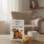 Sweet First Father's Day Greeting Card - Baby Bear New Dad Gift Sweet First Father's Day Greeting Card - Baby Bear New Dad Gift