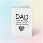 Thanks for Wiping My Butt - Hilarious Father's Day Greeting Card