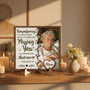 Always Remembered Photo Tribute Layer Wood Sign