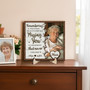 Always Remembered Photo Tribute Layer Wood Sign