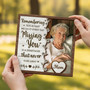 Always Remembered Photo Tribute Layer Wood Sign