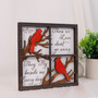 Cardinal Messenger of Hope Bespoke Layer Wood Sign Memorial Cardinal Messenger of Hope Bespoke Layer Wood Sign Memorial