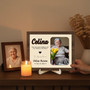 Cherished Remembrance Photo Keepsake Layer Wood Sign Cherished Remembrance Photo Keepsake Layer Wood Sign