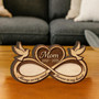 Eternal Heart Doves Mom Memorial Layer Wood Sign Eternal Heart Doves Mom Memorial Layer Wood Sign