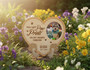 Everlasting Bond Dog Memorial Layer Wood Sign Pet Loss Keepsake