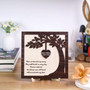 Everlasting Roots Memorial Layer Wood Sign Family Remembrance