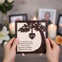 Everlasting Roots Memorial Layer Wood Sign Family Remembrance