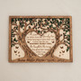 Family Tree Memorial Layer Wood Sign Custom Sympathy Keepsake Family Tree Memorial Layer Wood Sign Custom Sympathy Keepsake