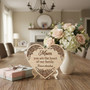 Heart of Our Family Layer Wood Sign Mom Remembrance Gift