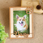 Pet Paw Photo Frame Layer Wood Sign Forever In Our Hearts Memory