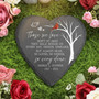 Cardinal Memorial Garden Stone Those We Love Do Not Go Away Tribute