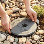 Cherishing Every Paw Print Custom Pet Memorial Garden Stone