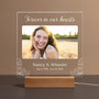 Custom LED Memorial Photo Night Light Radiant Tribute