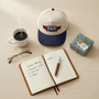 Custom Papa Names - Embroidered Mid Profile Baseball Cap