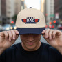 Custom Papa Names - Embroidered Mid Profile Baseball Cap