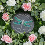 Dragonfly Memorial Garden Stone Custom Remembrance Gift Dragonfly Memorial Garden Stone Custom Remembrance Gift