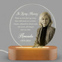 Everlasting Night Light Personalized Parent Memorial Plaque