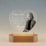 Everlasting Night Light Personalized Parent Memorial Plaque