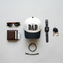 For a Modern Father - Embroidered Mid Profile Baseball Cap